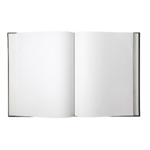 Two inner black and white pages in a book